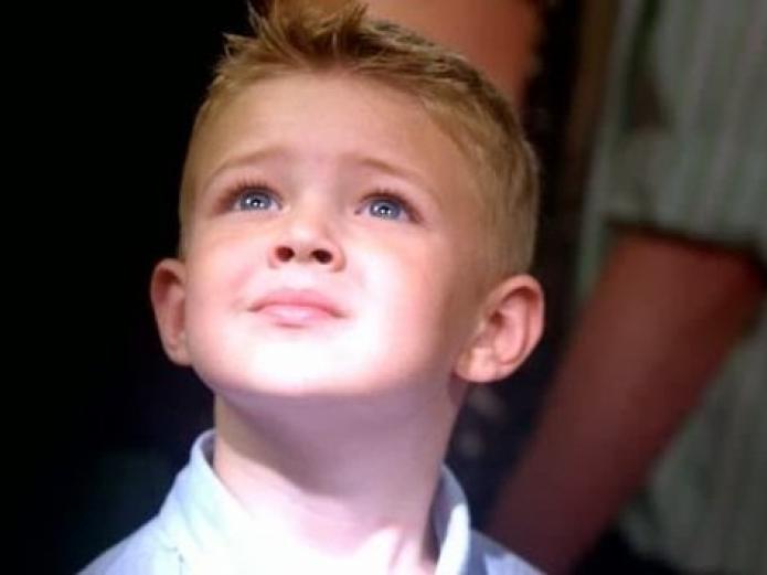 Imagen cinematográfica infantil espiritual