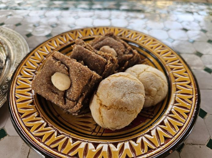 Hoy baklavas de nueces y almendrados de limón