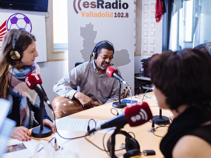 Wafir S. Gibril, María José Celemín, Tamara, de EsRadio Wafir S. Gibril, María José Celemín, Tamara, de EsRadio