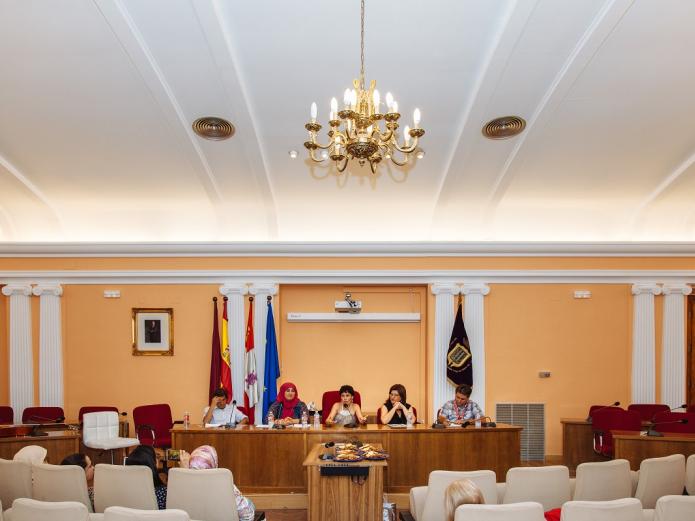 María José Celemín - I Encuentro Hispano-Marroquí Medina del Campo - Teresa Rebollo, David Muriel, Oumaima Mhijir, Pedro Burruezo