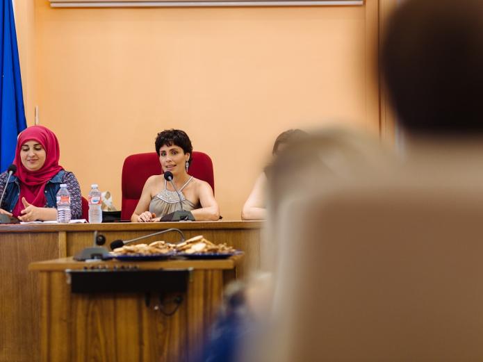 María José Celemín - I Encuentro Hispano-Marroquí Medina del Campo - Teresa Rebollo, David Muriel, Oumaima Mhijir, Pedro Burruezo