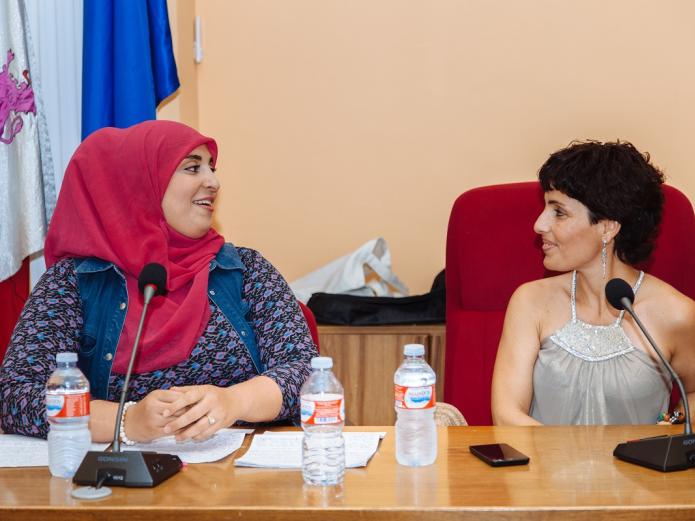 María José Celemín - I Encuentro Hispano-Marroquí Medina del Campo - Oumaima Mhijir