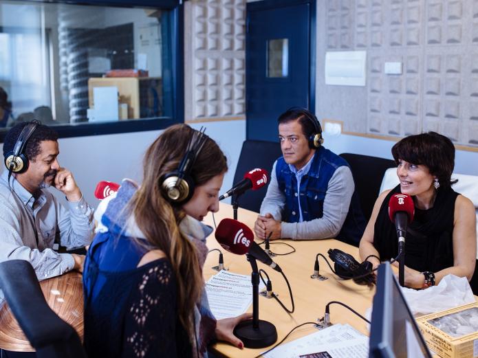 Wafir S. Gibril, Mahmoud Fares, María José Celemín, Tamara, de EsRadio Wafir S. Gibril, Mahmoud Fares, María José Celemín, Tamara de EsRadio