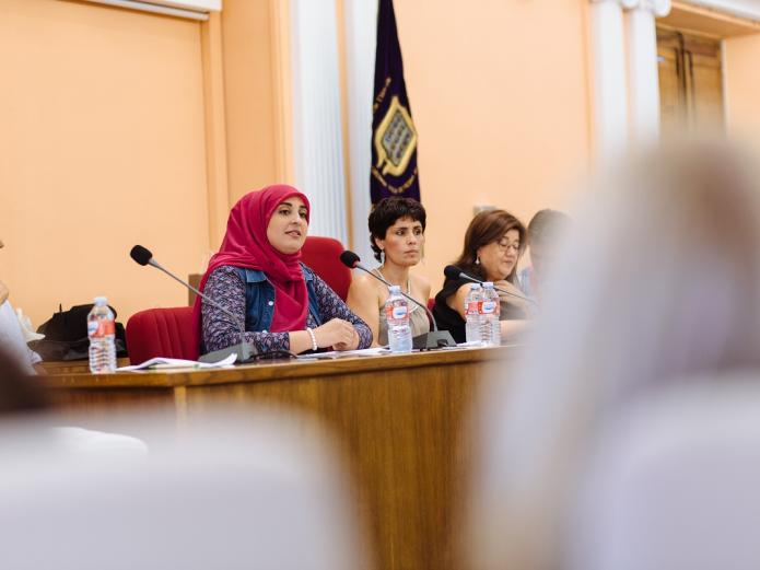 María José Celemín - I Encuentro Hispano-Marroquí Medina del Campo - Teresa Rebollo, David Muriel, Oumaima Mhijir, Pedro Burruezo