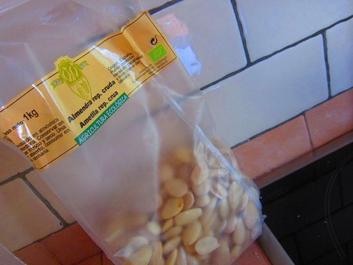 Mazapán ecológico, auténtico mazapán