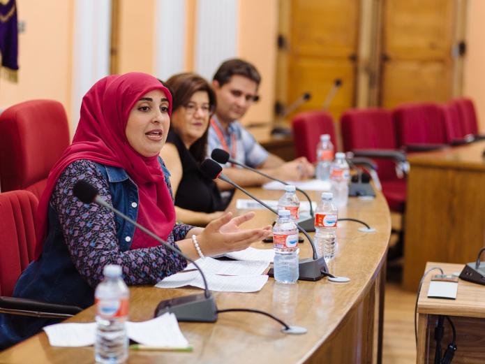 I Encuentro Hispano-Marroquí Medina del Campo - Teresa Rebollo, David Muriel, Oumaima Mhijir