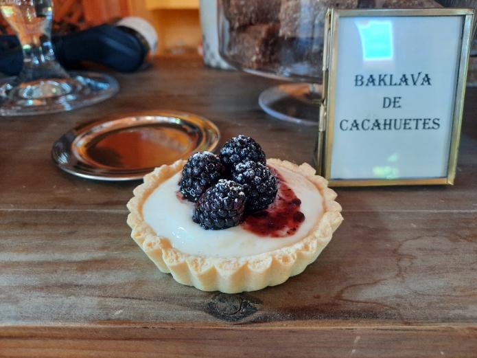 Tartaletas ecológicas de moras bio