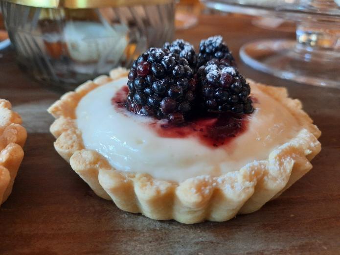 Tartaletas ecológicas de moras bio