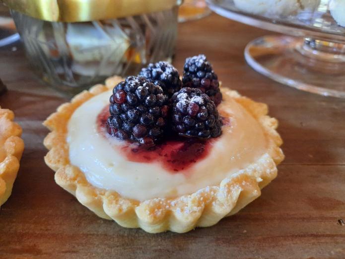 Tartaletas ecológicas de moras bio