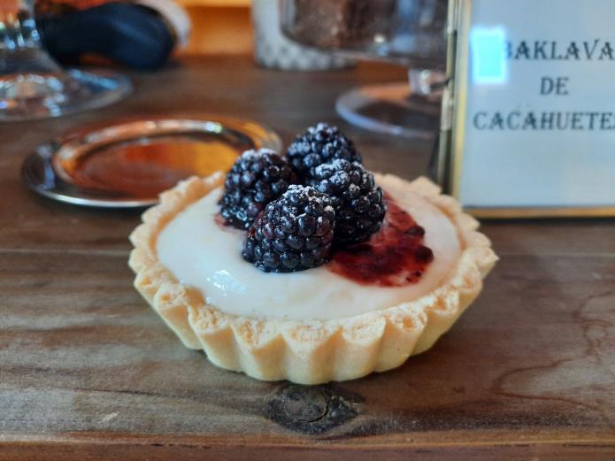 Tartaletas ecológicas de moras bio