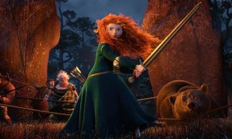 Brave, Indomable, la princesa Mérida, el espíritu indómito de una mujer