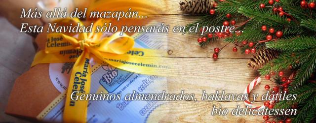 ¿Quieres acertar esta Navidad?  Regala dulces árabes bio almendra y miel