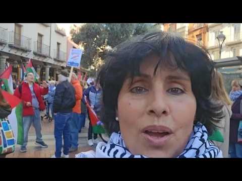 Embedded thumbnail for Manifestación por Palestina en Valladolid